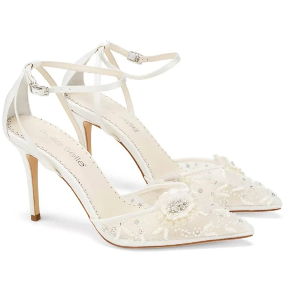 Bella Belle shoes in ivory